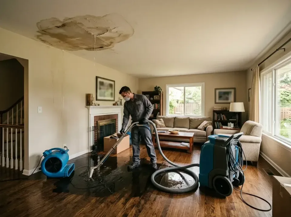 attic-pipe-burst-ceiling-drip-008 — frequently asked questions, Water Damage Restoration & Carpet Care in St. Clair, MI